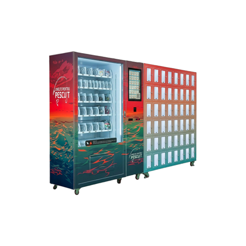 Refrigerated Snack & Ambient Farm Product Locker Vending Machine