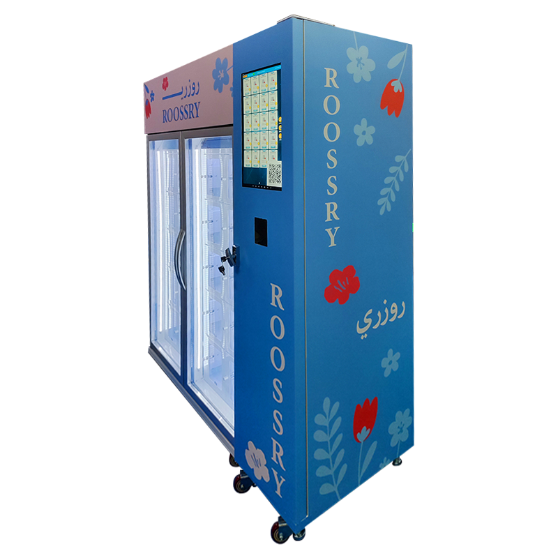 Fruit & Vegetable Vending Machine with Customizable Locker for 24/7 Farm Shop