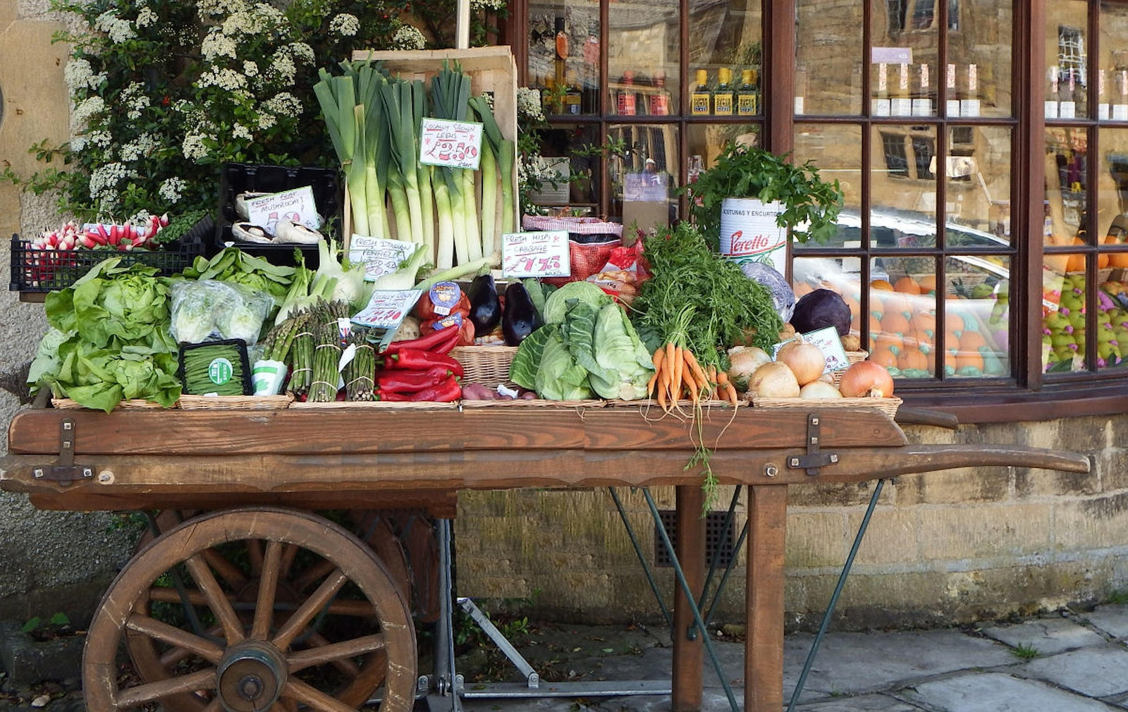 veg in the market