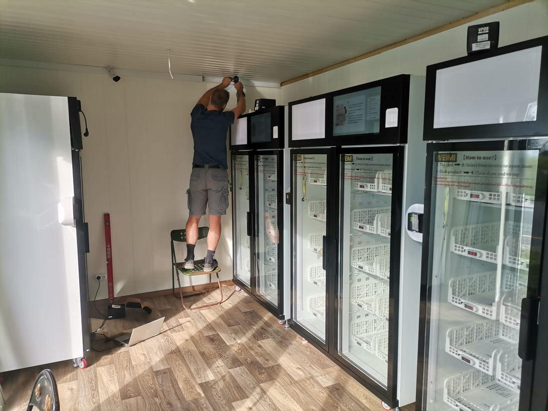 How a Beverages and Fast Food Smart Fridge Helped an Estonian Retailer Build a 24-Hour Community Convenience Store