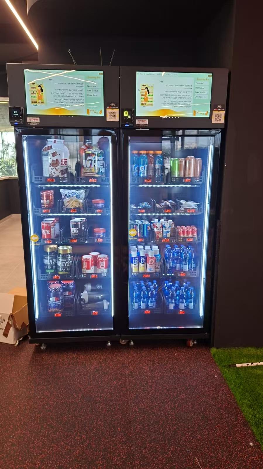 How a Snacks & Drinks Smart Fridge Helped an Israeli Gym Club Create a 24/7 Unmanned Retail Solution