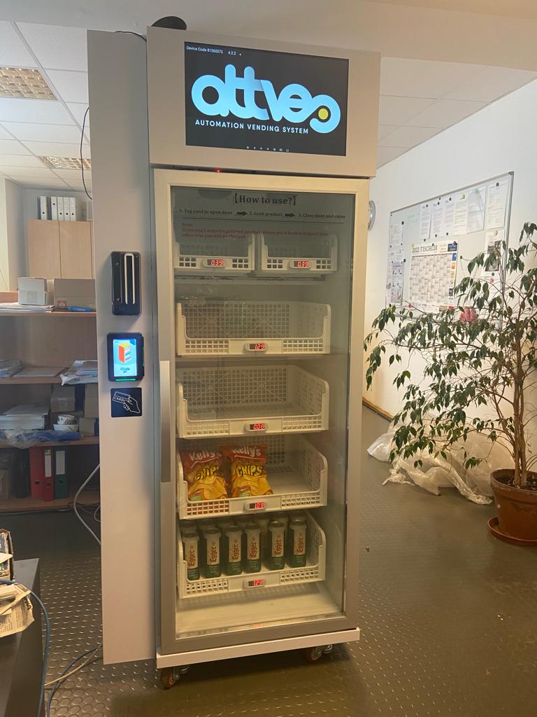 How a Beverages and Snacks Smart Fridge Helped an Austrian Office Create a Convenient Self-Service Tea Room