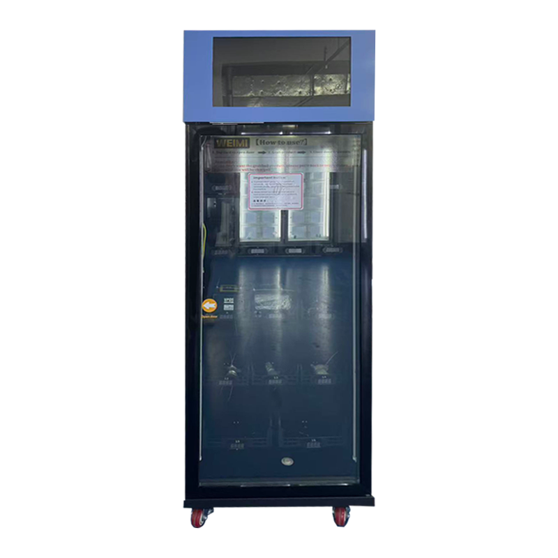 Farm-Fresh Dairy Smart Vending Fridge with Card Reader for  Milk, Yoghurt, Butter