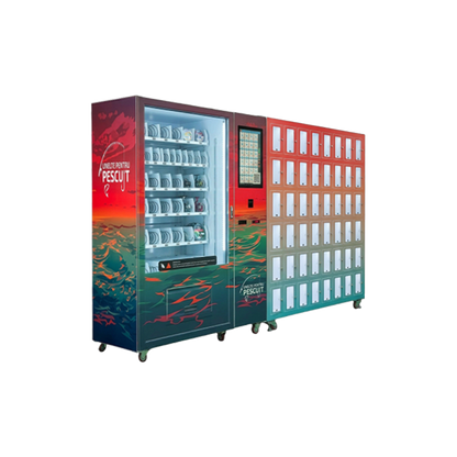 Refrigerated Snack & Ambient Farm Product Locker Vending Machine