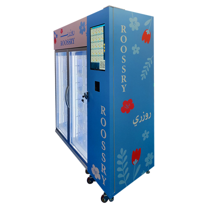 Fruit & Vegetable Vending Machine with Customizable Locker for 24/7 Farm Shop