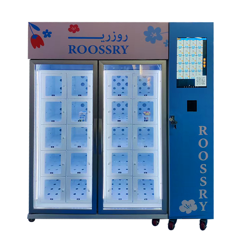 Fruit & Vegetable Vending Machine with Customizable Locker for 24/7 Farm Shop