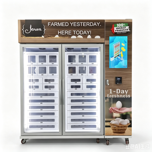 Fresh Egg Locker Vending Machine with Cooling System for Farm-to-Table