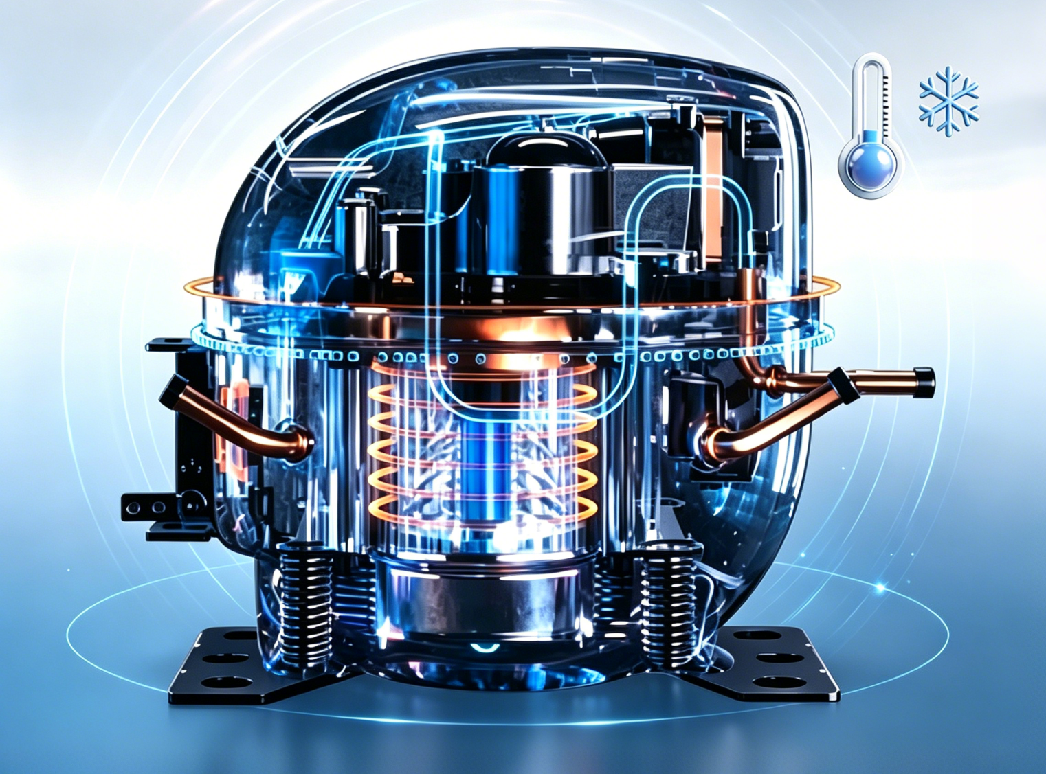 Brand Compressor to make the product fresh