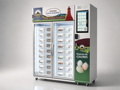 Fresh Egg Locker Vending Machine with Cooling System for Unattended Farm Shop