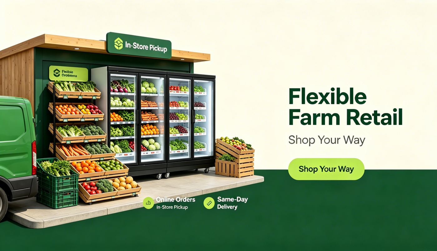 use smart fridge to make a flexible retail business