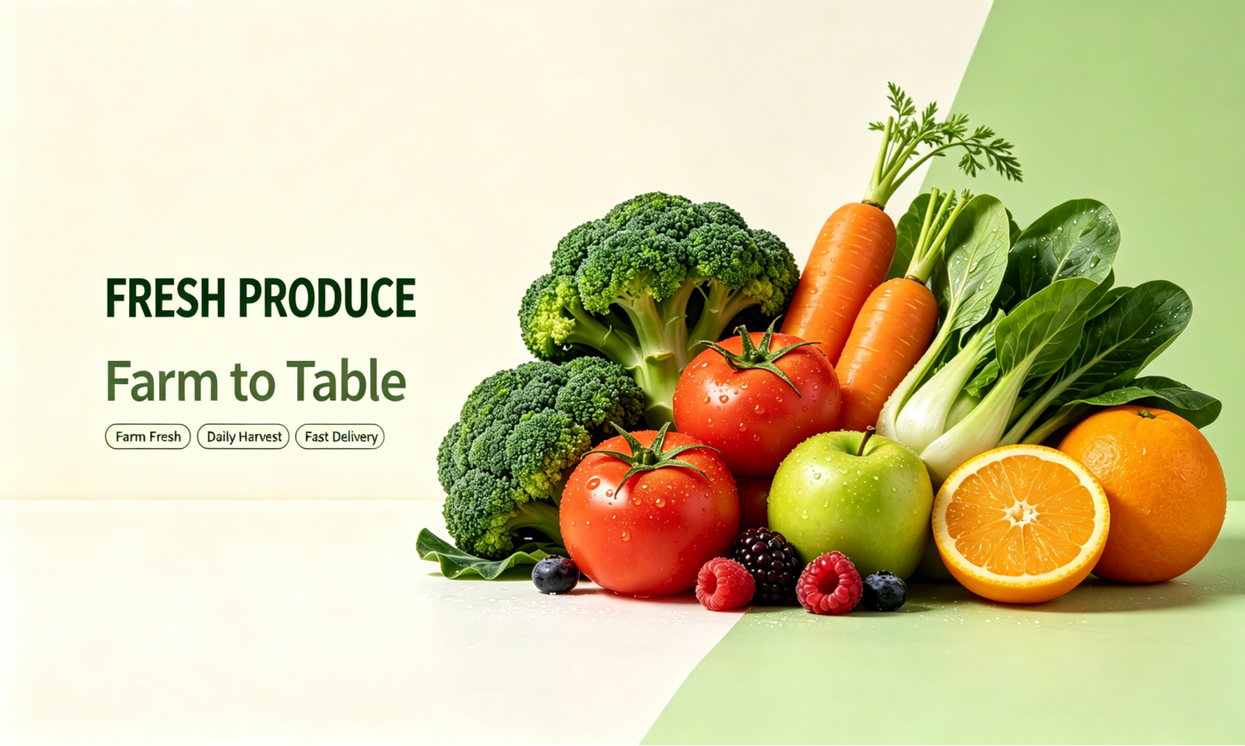 freshness from farm to table 