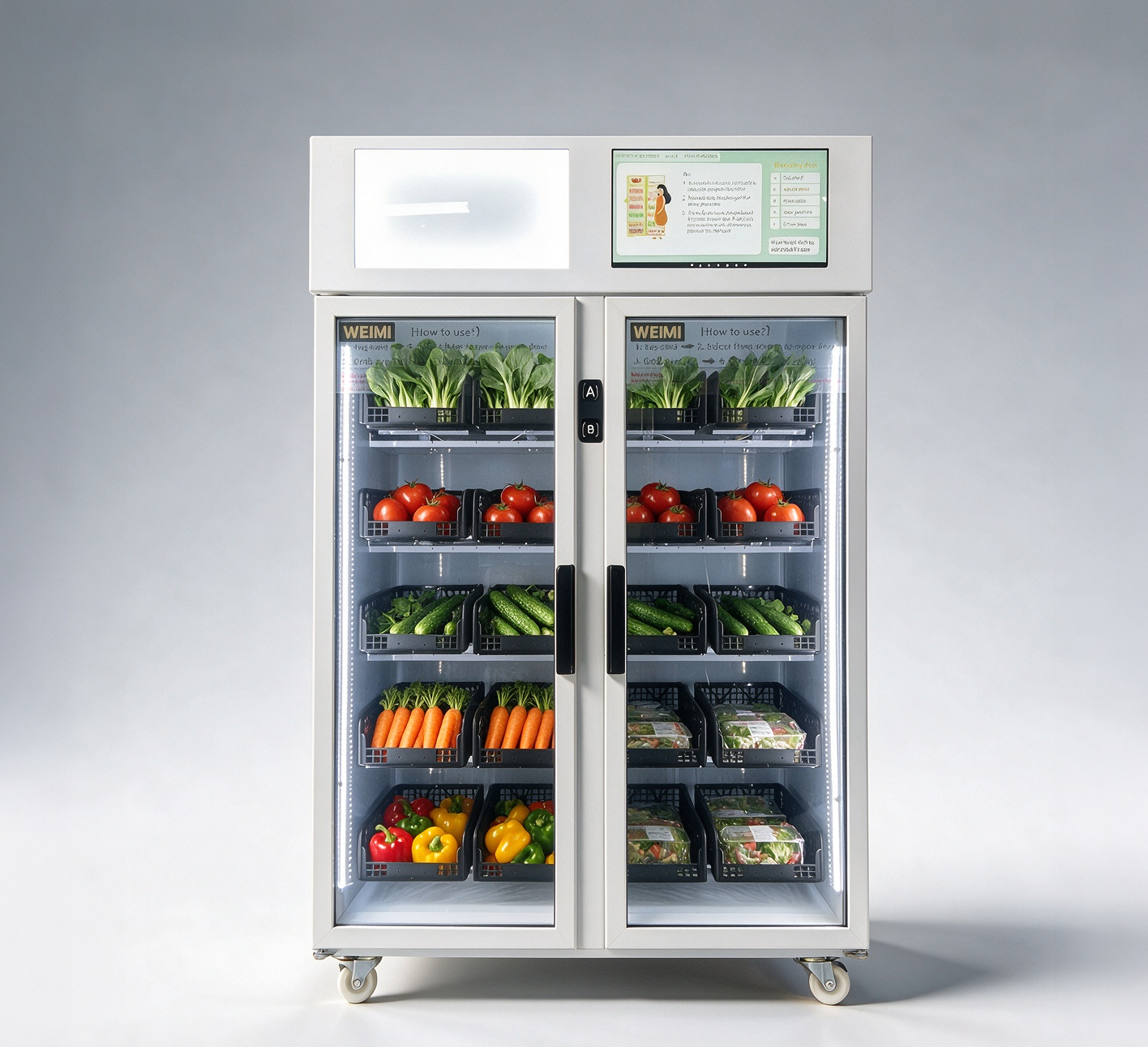 veg vending smart fridge